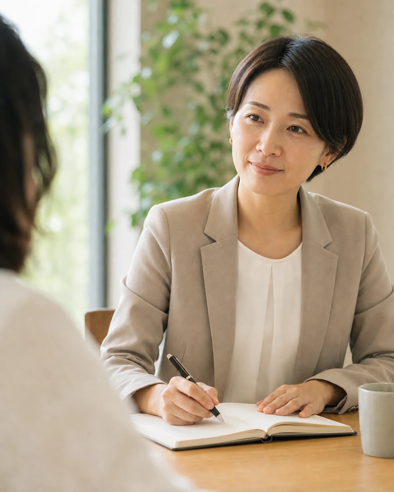 話を聞きながら価値を整理するイメージ