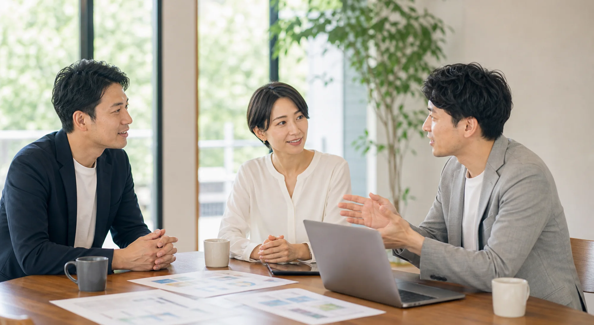 マーケティング導線を整理する伴走支援のイメージ